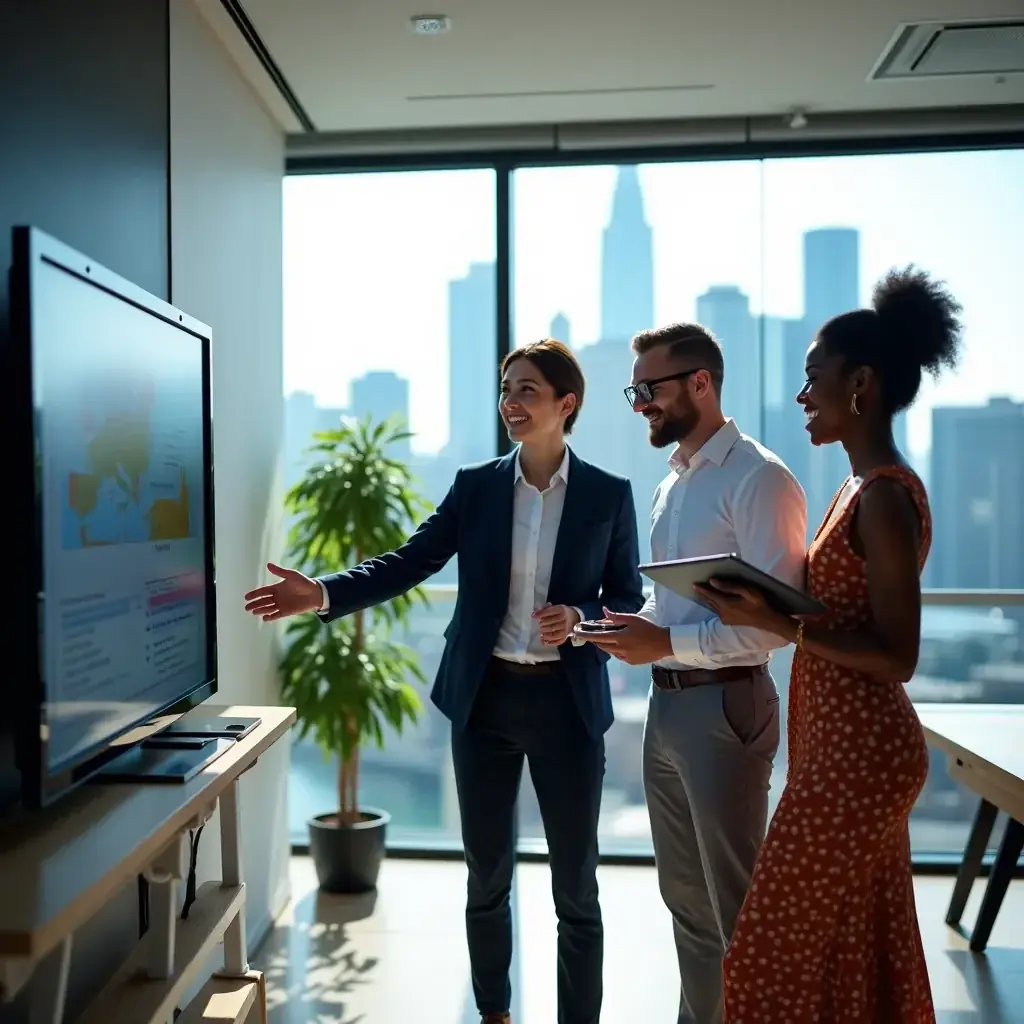 Supporting visual content